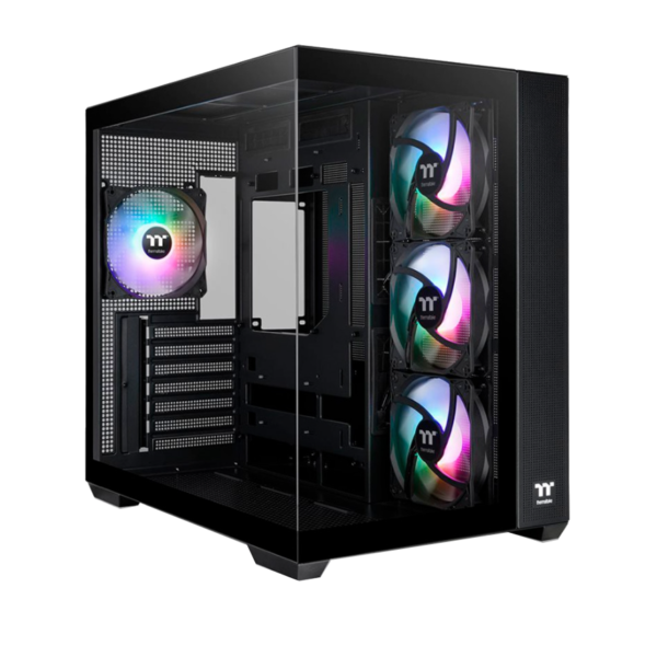 Gabinete THERMALTAKE VIEW 380 TGx2 fan ARGB x4 Black