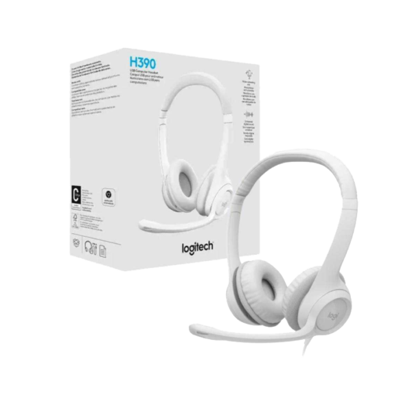 Auricular LOGITECH H390 USB white