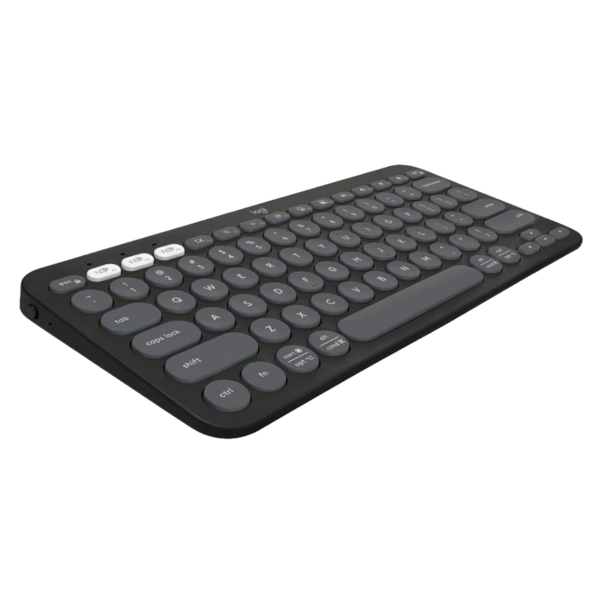 Teclado LOGITECH BT k380s Pebble Graphite