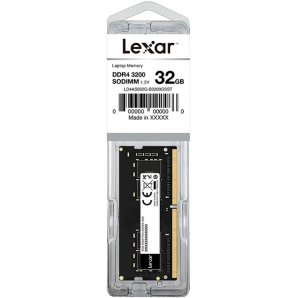 Memoria Ram LEXAR SODIMM 32gb 1x32 3200mhz ddr4