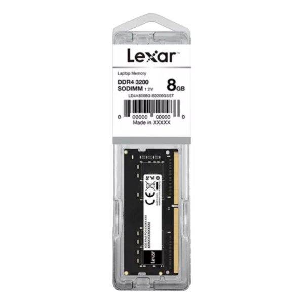 Memoria ram LEXAR SODIMM 8GB 1x8 3200mhz DDR4