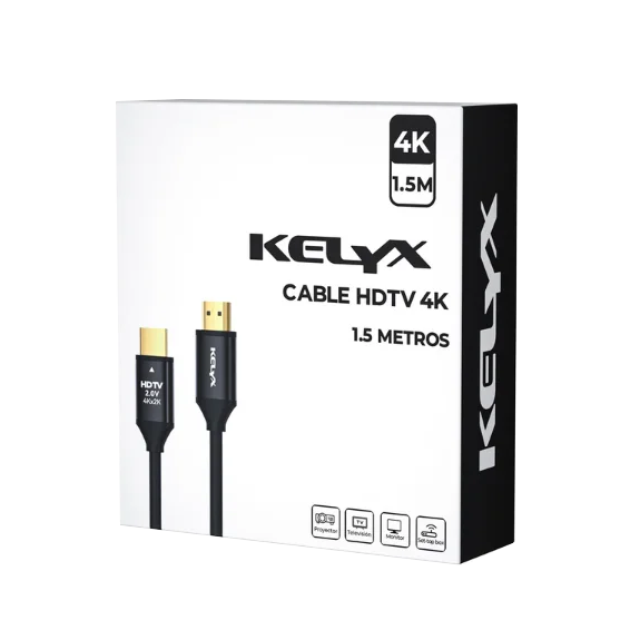 CABLE HDMI KELYX 4k 1.5mts 2.0