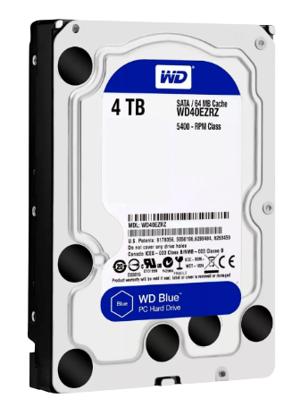 DISCO HDD WD 4TB BLUE SATA 5400RPM