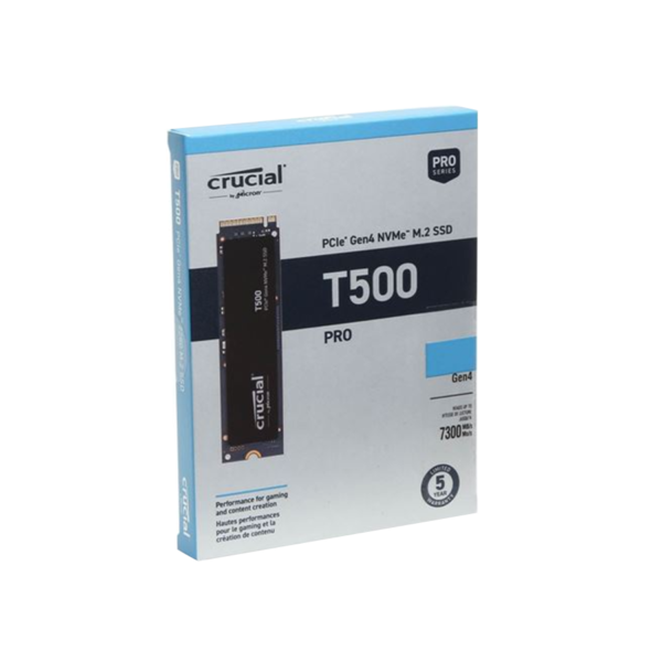 Disco SSD Crucial 1TB T500 Pro Gen4