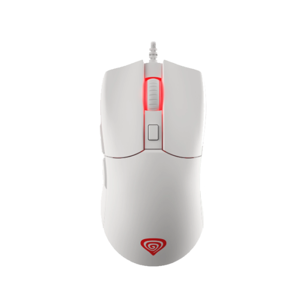 MOUSE GENESIS KRYPTON 750 RGB WHITE ULTRA LIVIANO