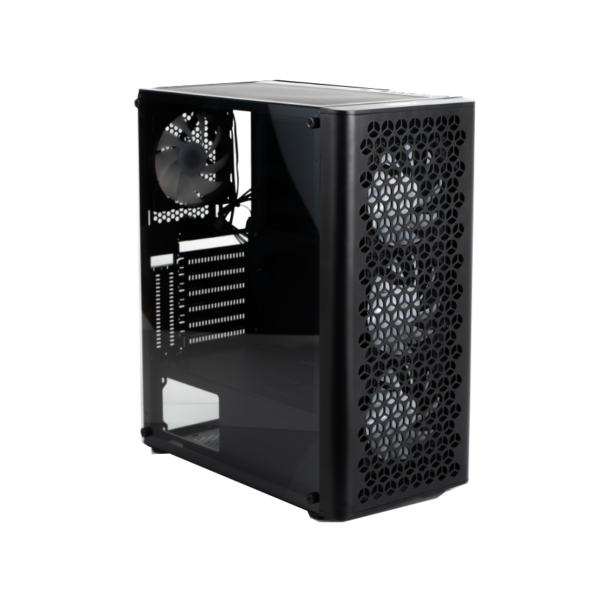 GABINETE MERX CK-200 GAMER +4FAN BK COBRA KING